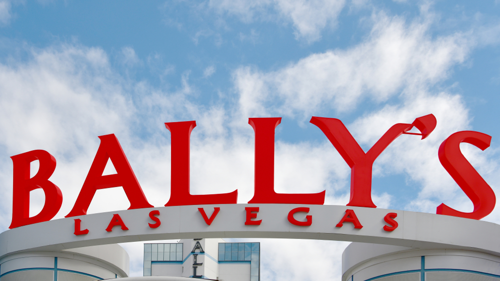 Bally's Las Vegas casino resort sign